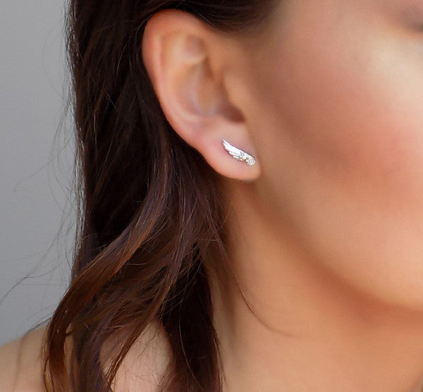 Wing Stud earring