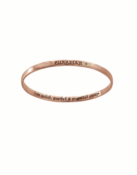 Mantra Bangle Bracelet