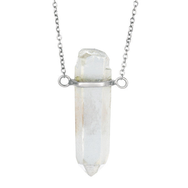 Crystal Quartz Pendant Necklace