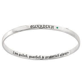 Mantra Bangle Bracelet