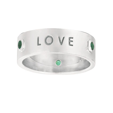 Faith, Trust, Love Ring