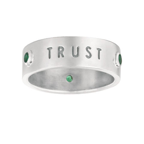 Faith, Trust, Love Ring