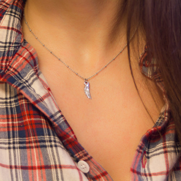You+Me Angel Wing Necklace Set